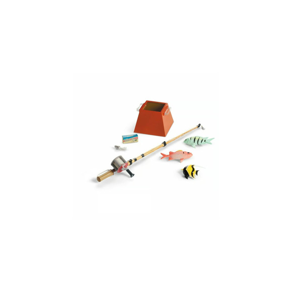 doll fishing pole Dollhouse Miniature 1:12 Scale ROD #G8137 : Toys & Games 18 inch Doll Clothes American Girl Nanea Island Fishing